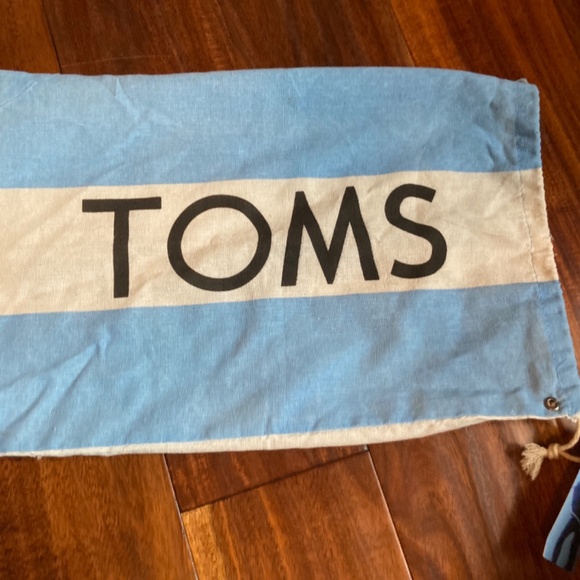 Women’s TOMS Navy chambray booties with laces Size 9.5 - Picture 7 of 10